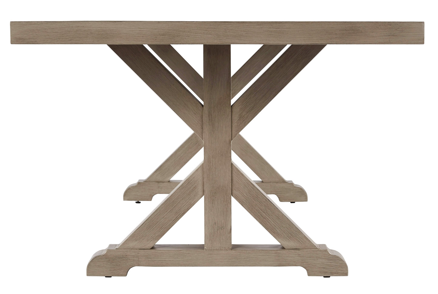 Mesa de comedor rectangular Beachcroft con UMB OPT