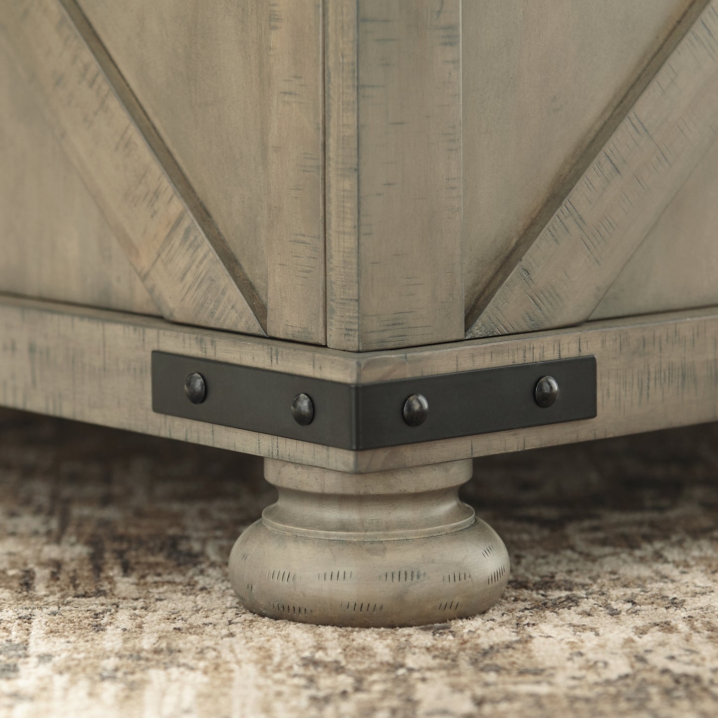 Mesa de cóctel Aldwin con almacenamiento