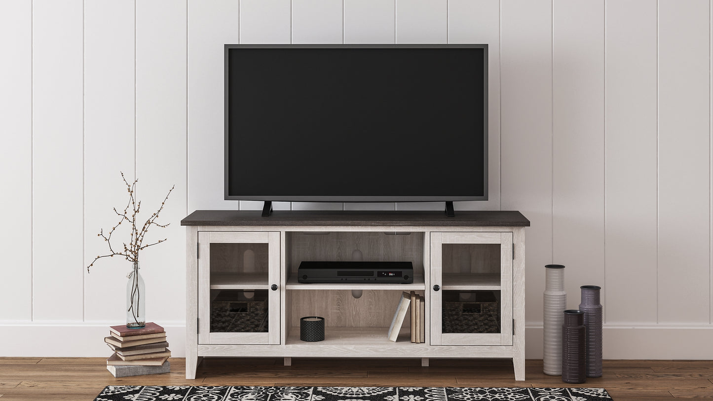 Soporte para TV LG Dorrinson con opción de chimenea