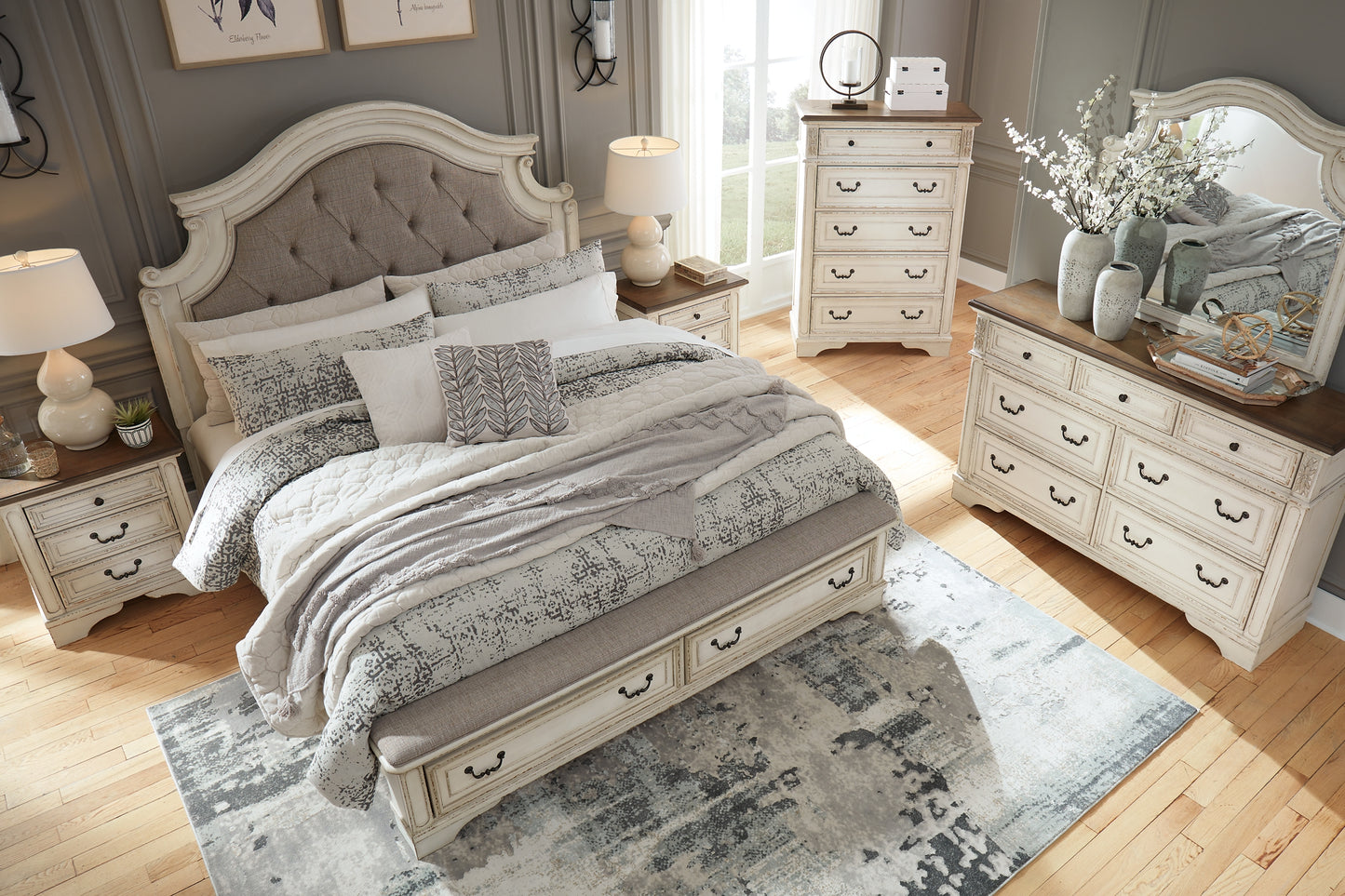Realyn Upholstered Storage Bed