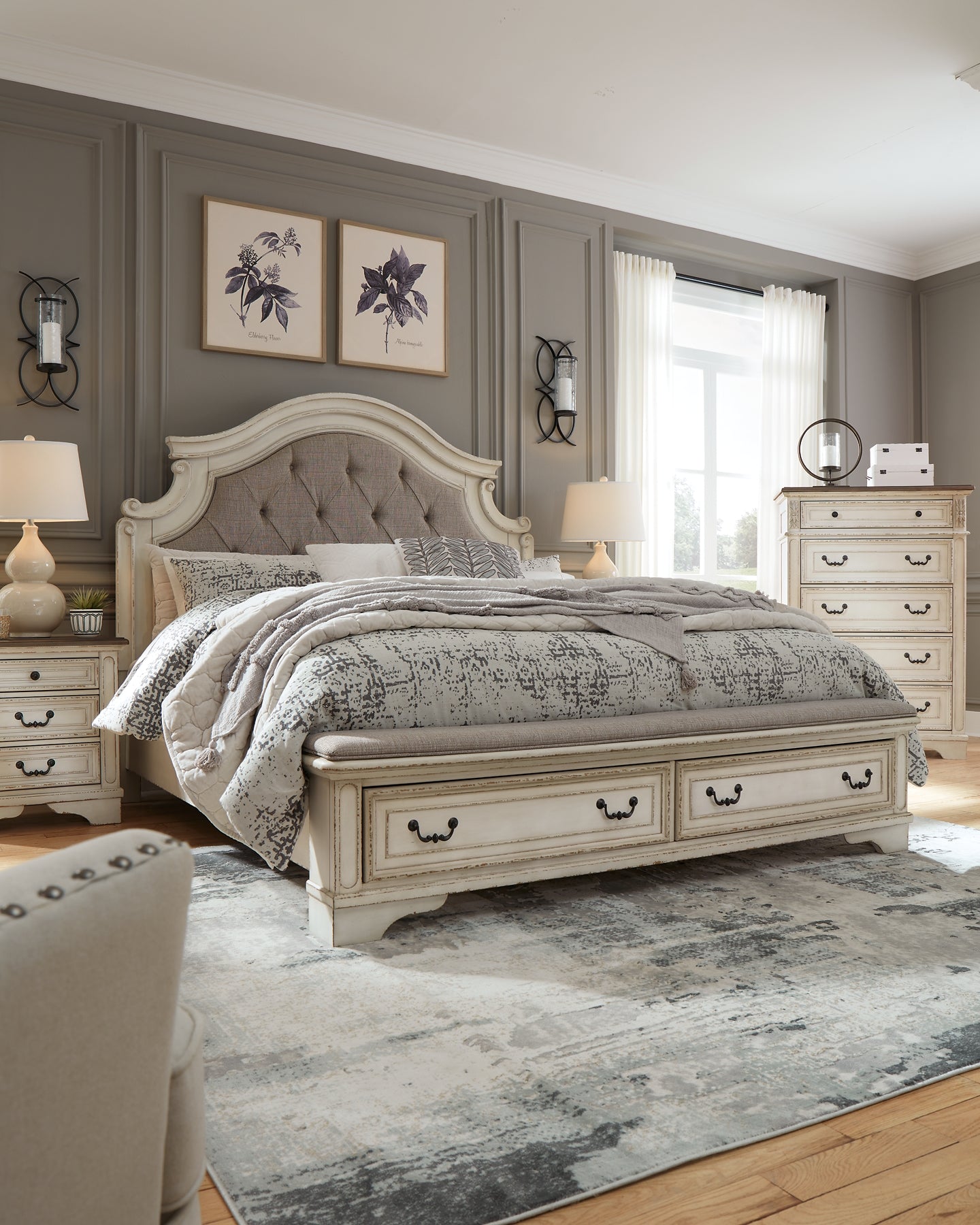 Realyn Upholstered Storage Bed