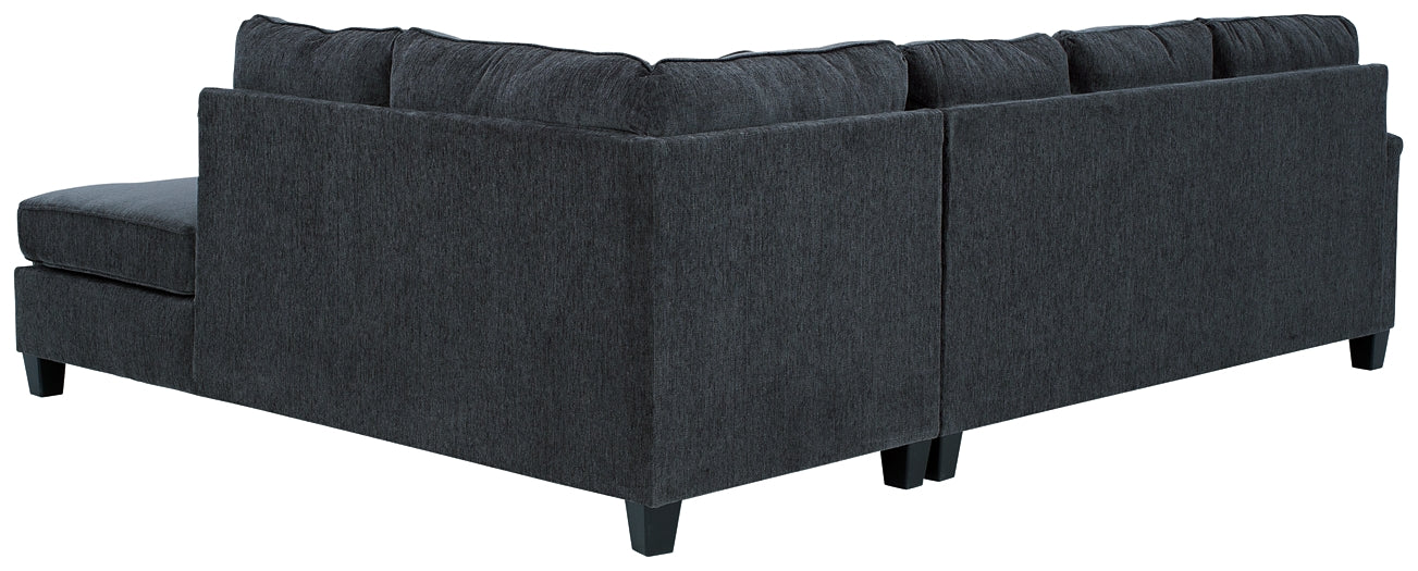 Seccional Abinger de 2 piezas con chaise longue