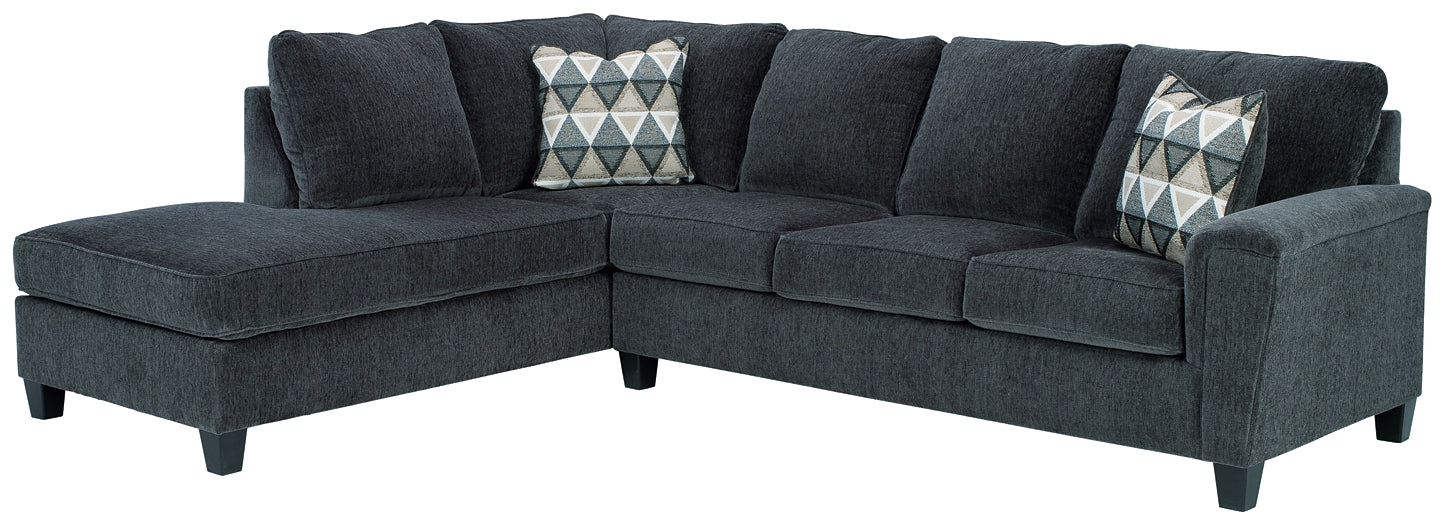 Sofá cama seccional de dos piezas Abinger con chaise longue