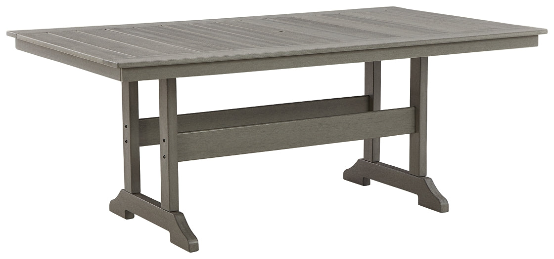 Mesa de comedor Visola RECT con UMB OPT