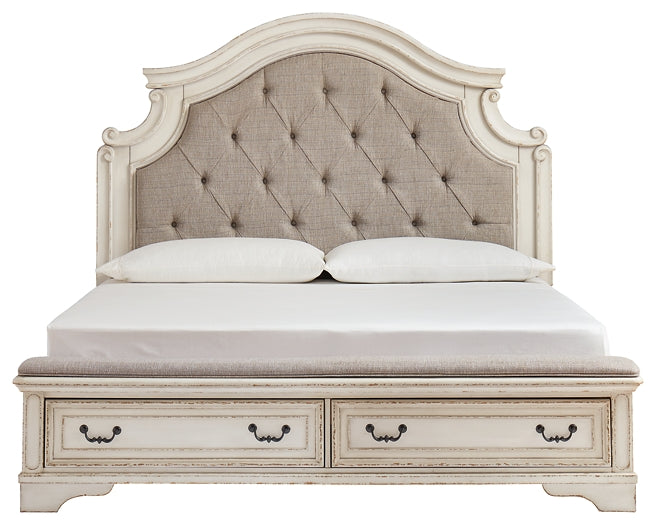 Realyn Upholstered Storage Bed