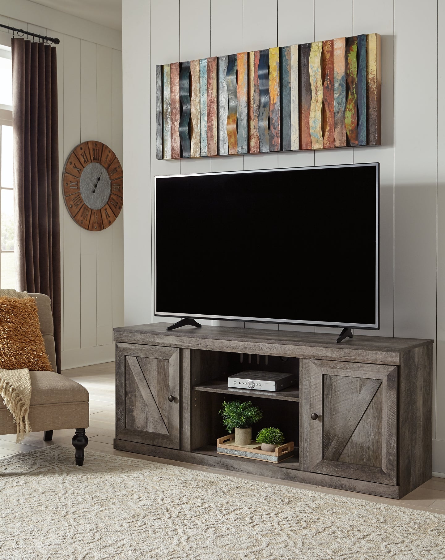 Soporte para TV LG Wynnlow con opción de chimenea
