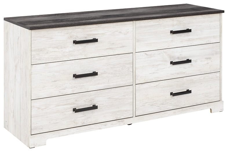 Cómoda Shawburn de seis cajones