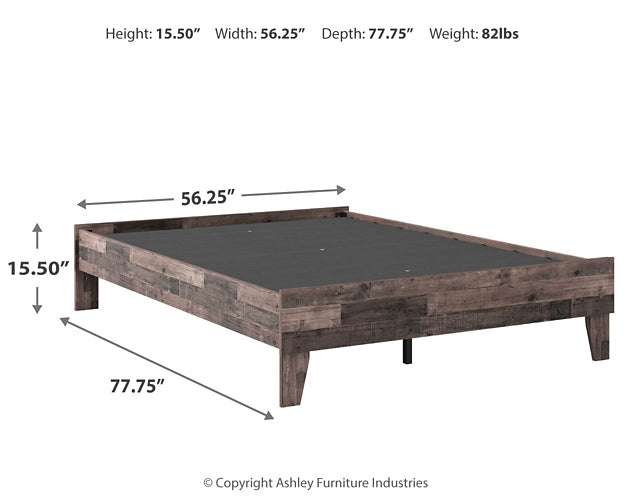 Cama de plataforma Neilsville