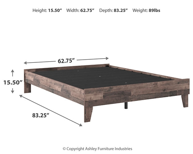 Cama de plataforma Neilsville
