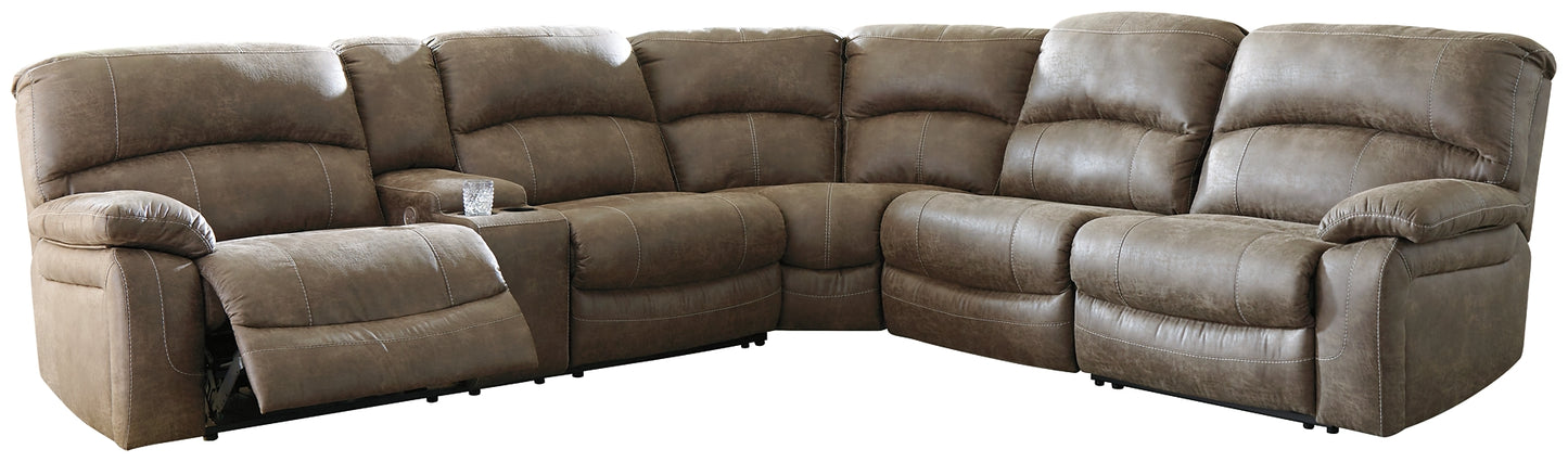 Seccional reclinable eléctrico de 4 piezas Segburg