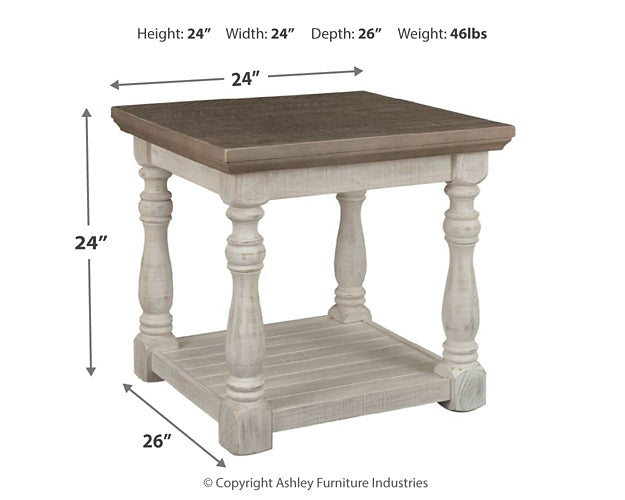 Mesa auxiliar rectangular Havalance