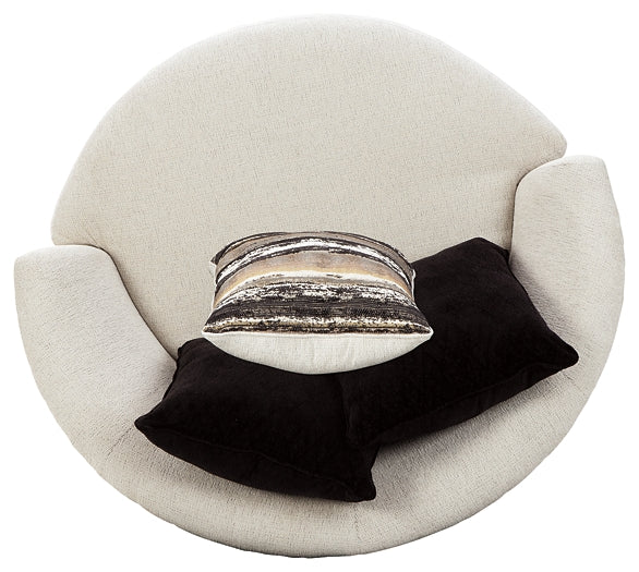 Silla giratoria redonda extragrande Cambri