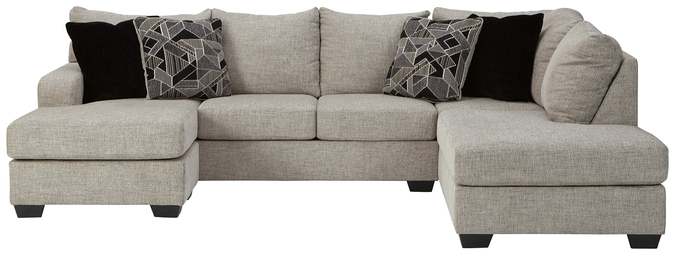 Seccional Megginson de 2 piezas con chaise longue