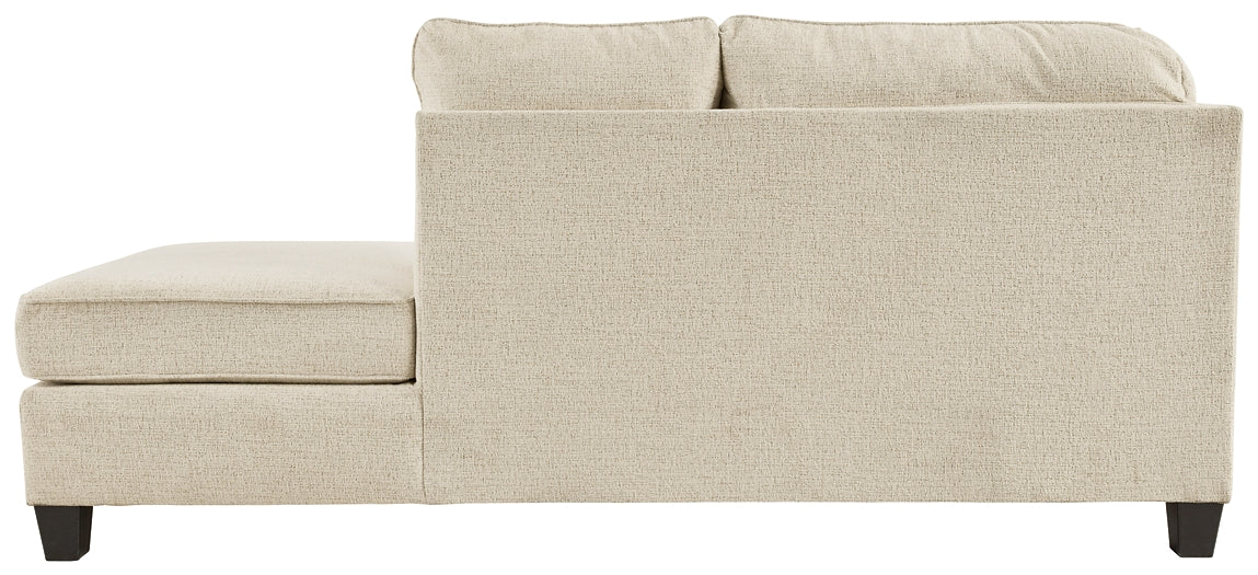 Seccional Abinger de 2 piezas con chaise longue