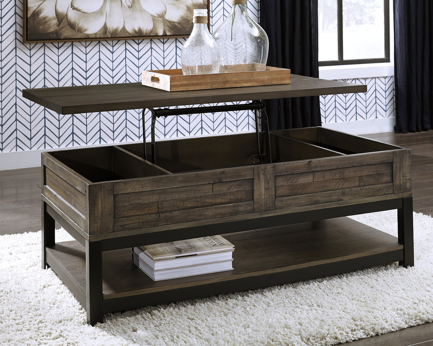 Mesa de cóctel elevable Johurst