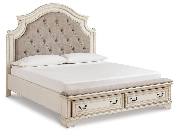 Realyn Upholstered Storage Bed
