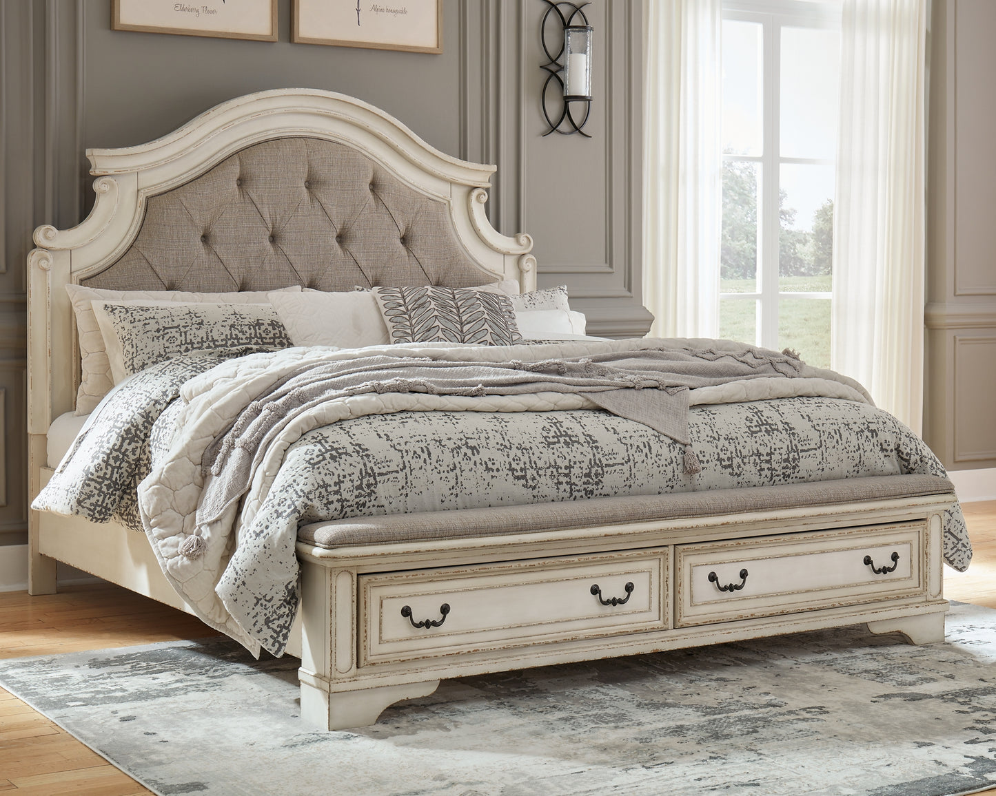 Realyn Upholstered Storage Bed