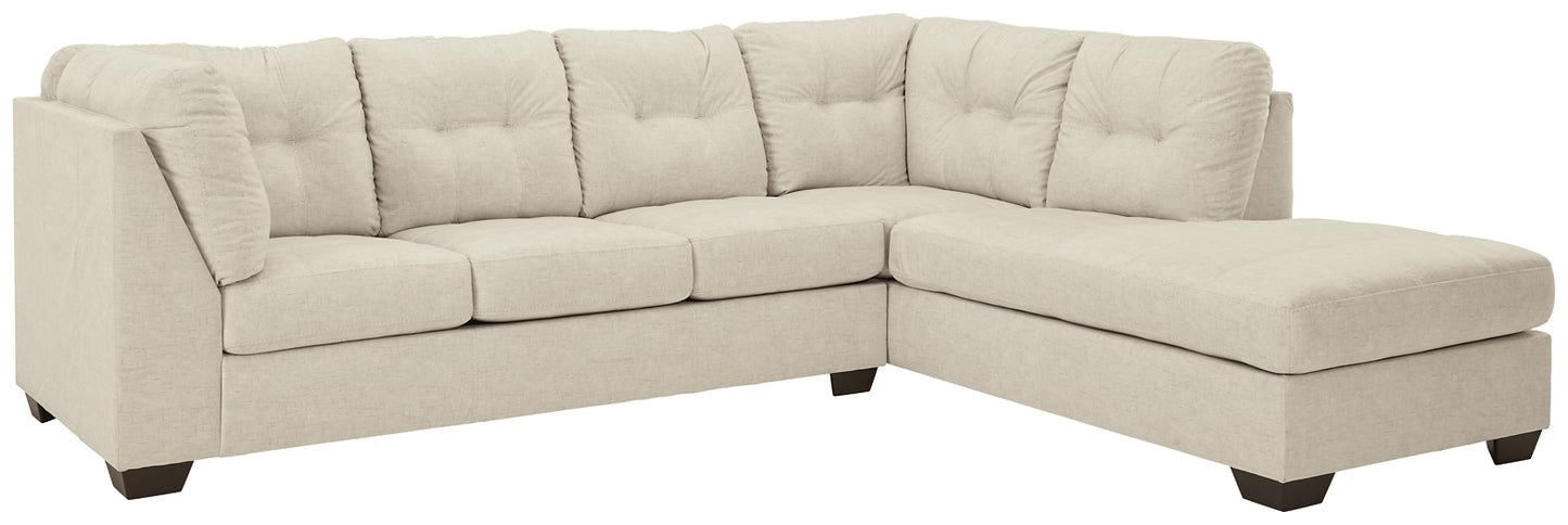 Seccional de 2 piezas Falkirk con chaise longue
