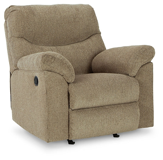 Sillón reclinable mecedor Alphons