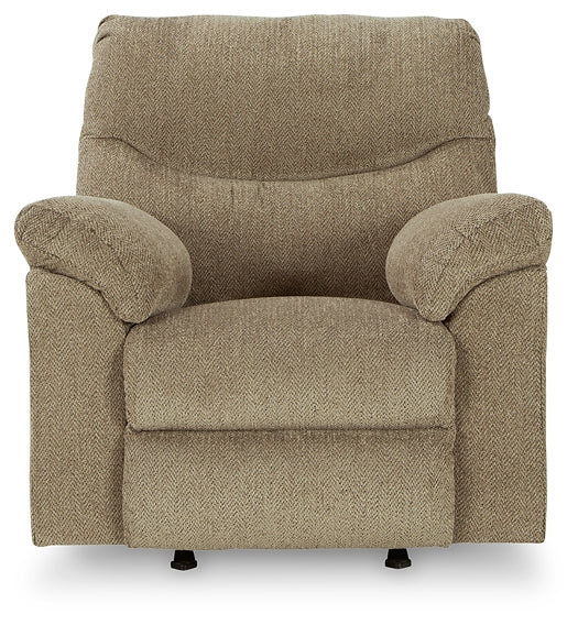 Sillón reclinable mecedor Alphons