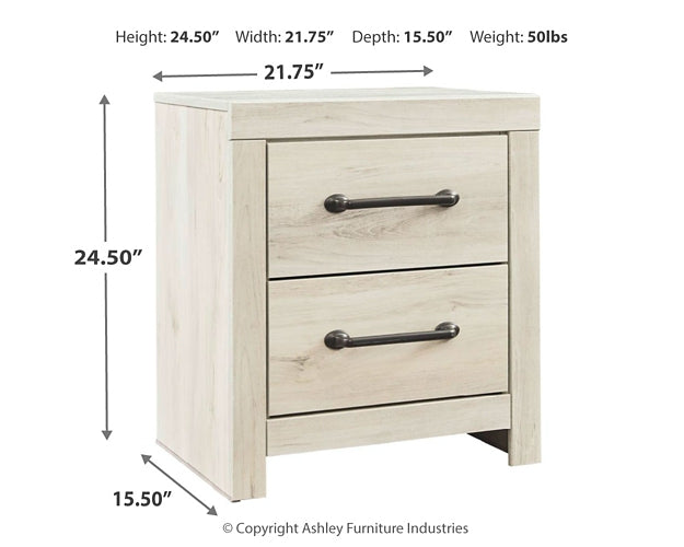 Cambeck Panel Bed With Mirrored Dresser, Chest And Nightstand
