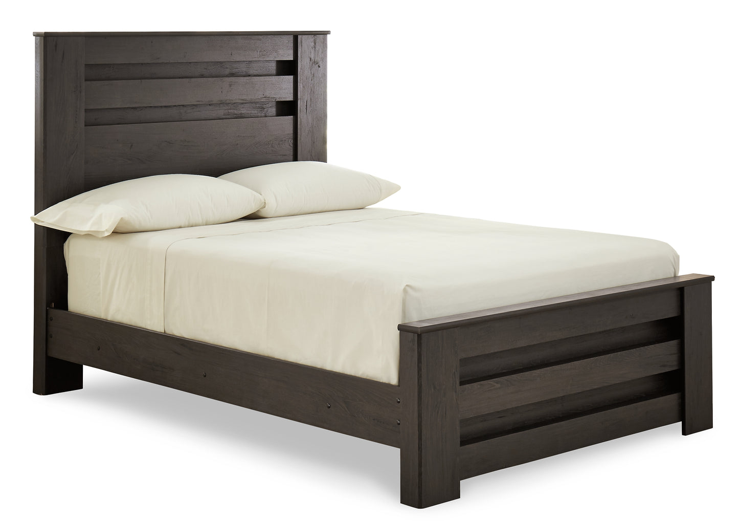 Brinxton Panel Bed With Mirrored Dresser And Chest