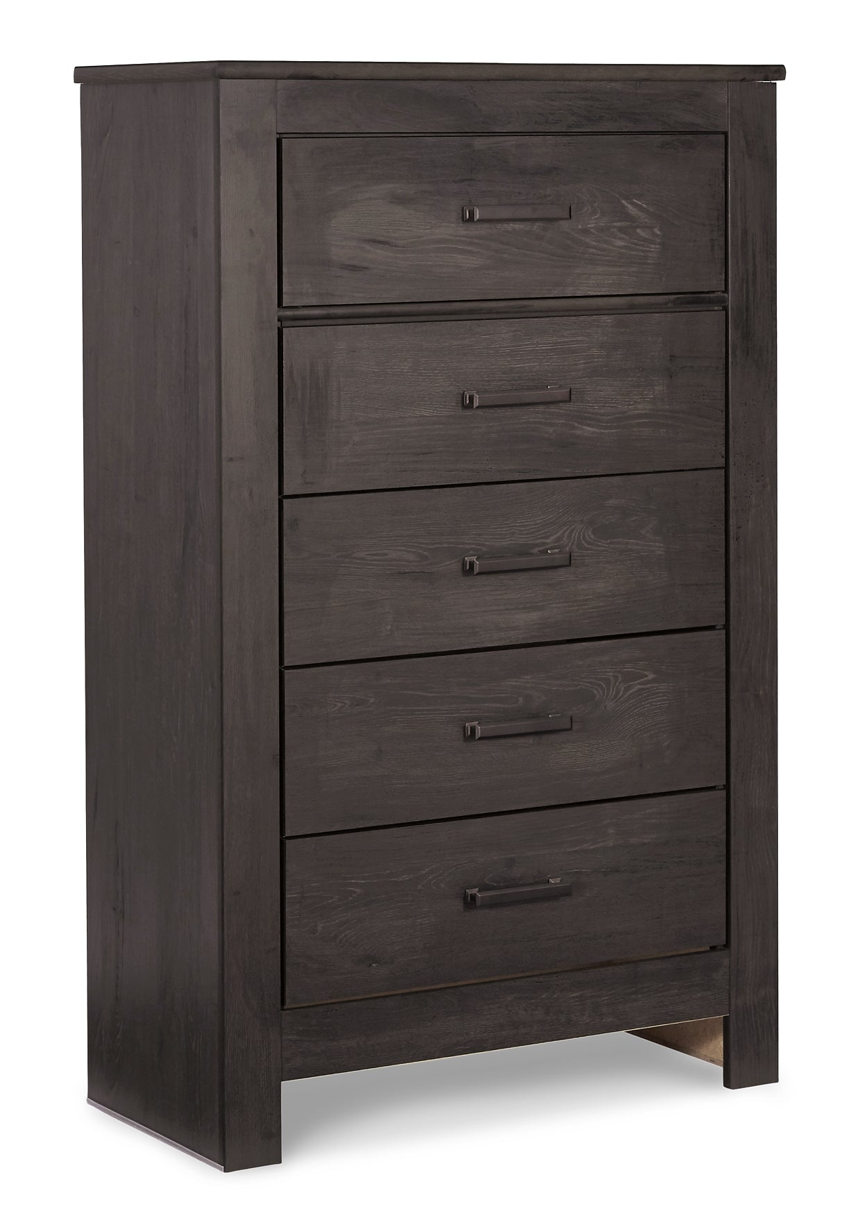 Brinxton Panel Bed With Mirrored Dresser, Chest And 2 Nightstands