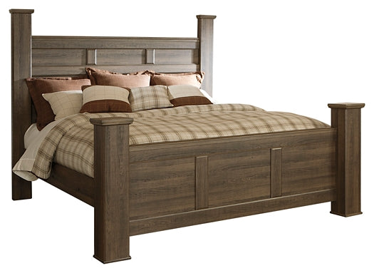 Cama con dosel Juararo y tocador con espejo