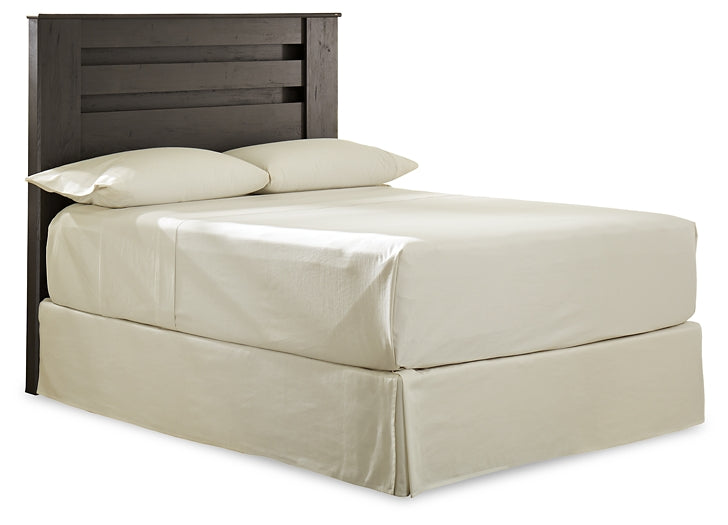 Cabecera con paneles y tocador con espejo Brinxton/California King