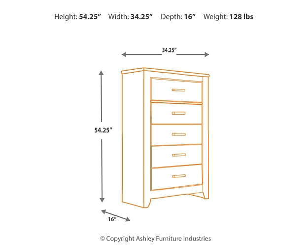 Zelen Panel Bed With Mirrored Dresser And Chest