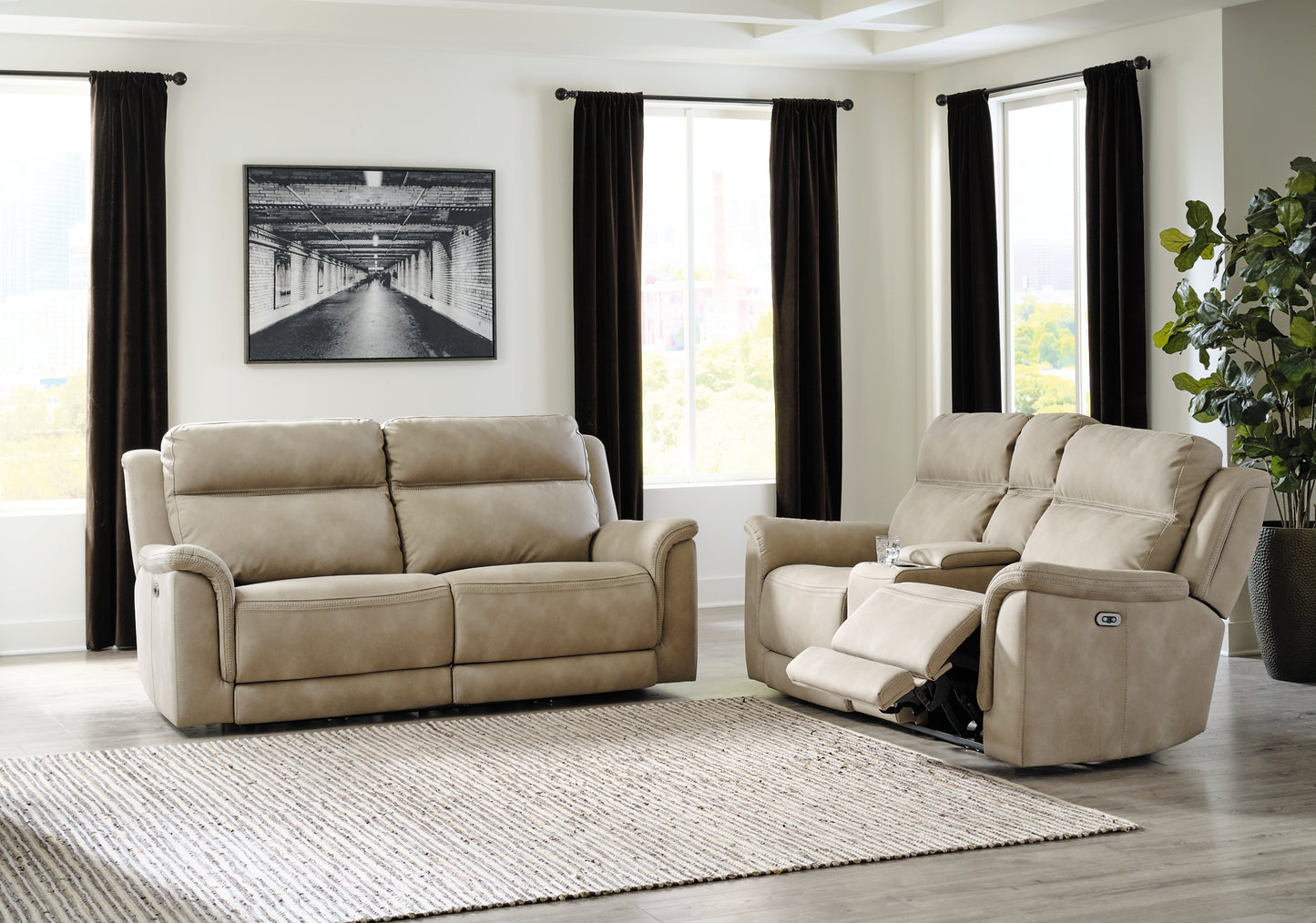Sofá y loveseat DuraPella de última generación