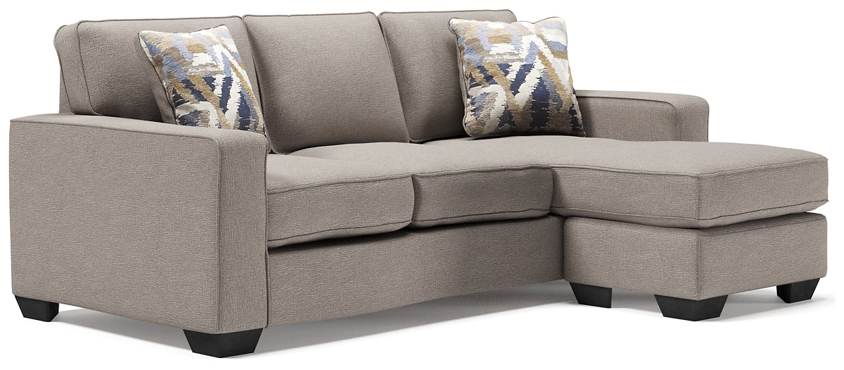 Sofá, chaise longue y otomana Greaves