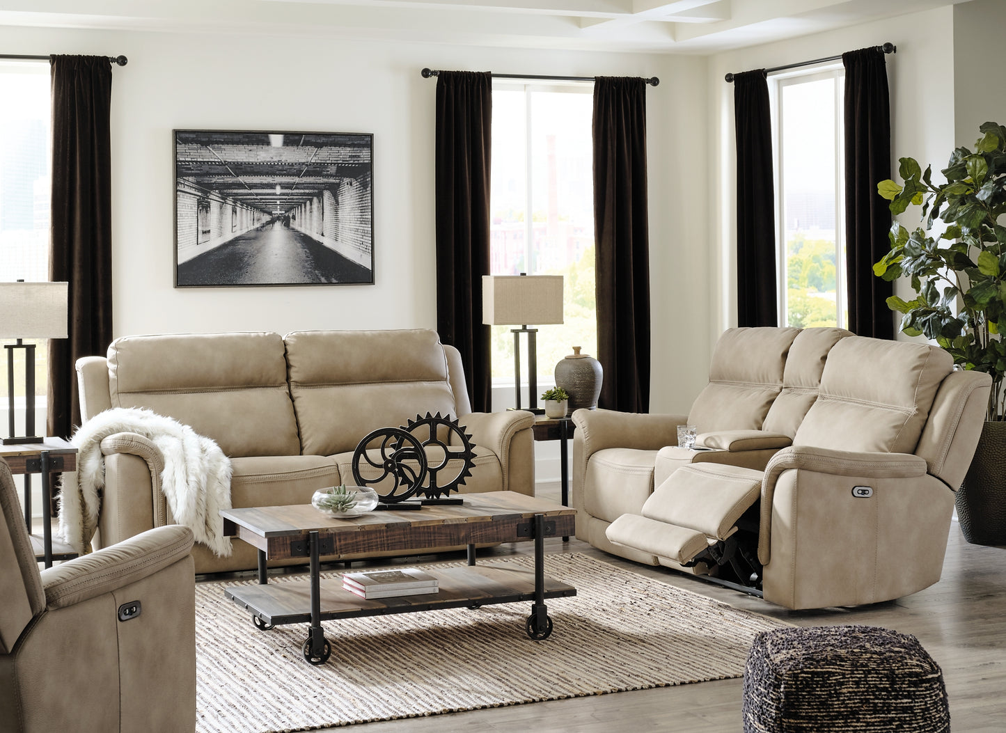 Sofá, loveseat y sillón reclinable DuraPella de última generación
