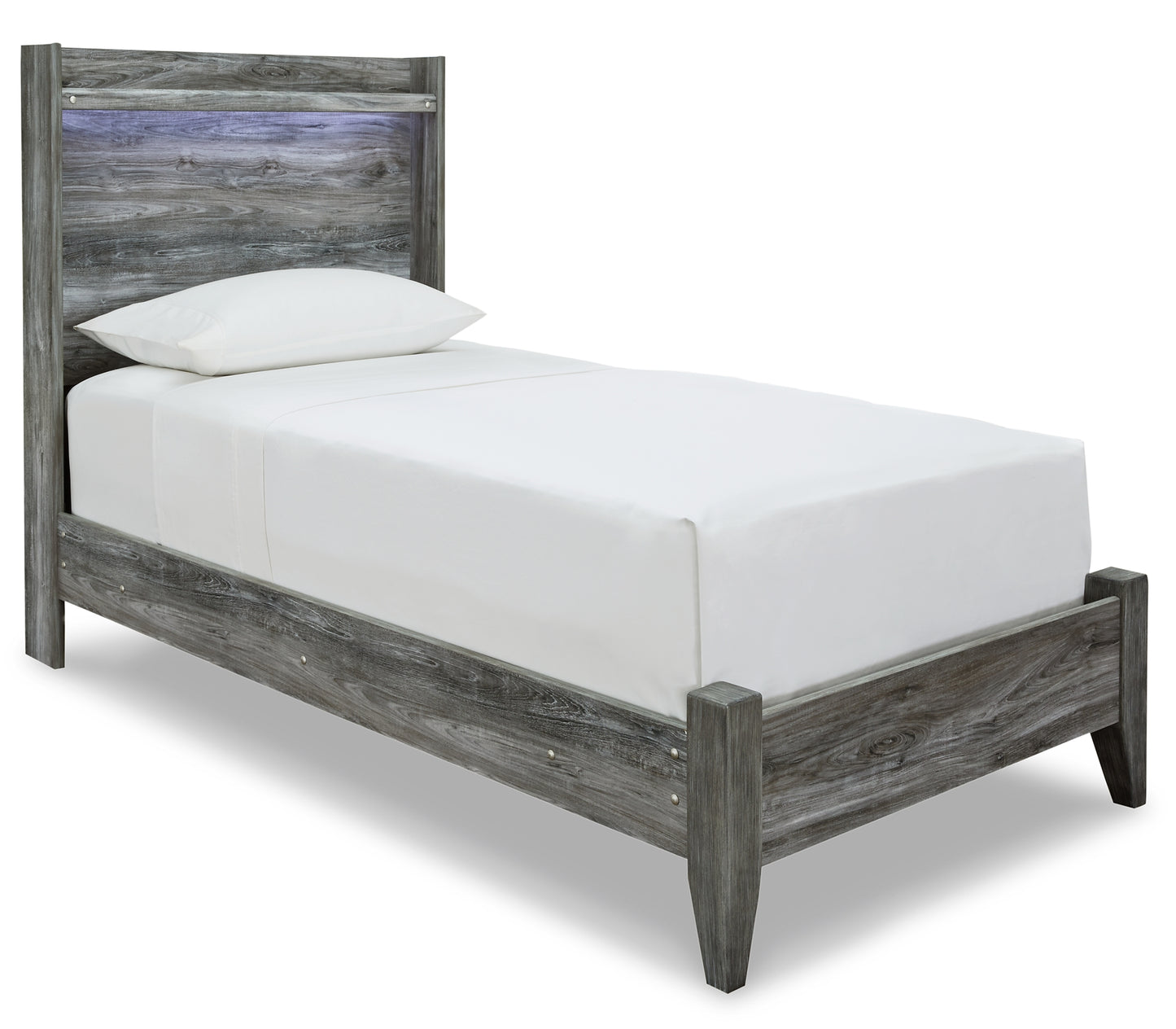 Baystorm Panel Bed With Mirrored Dresser
