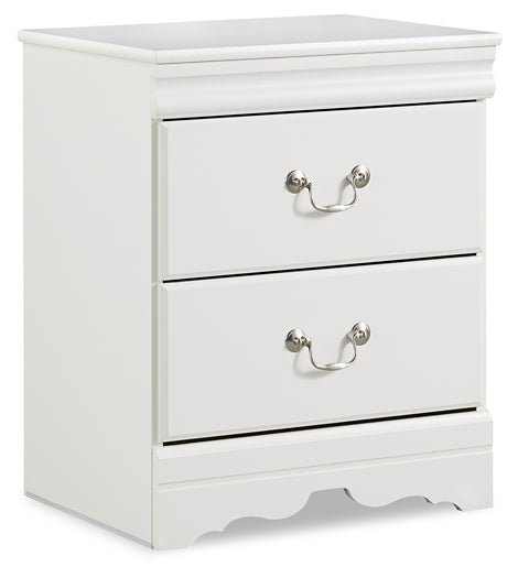 Anarasia Sleigh Bed With Mirrored Dresser, Chest And 2 Nightstands
