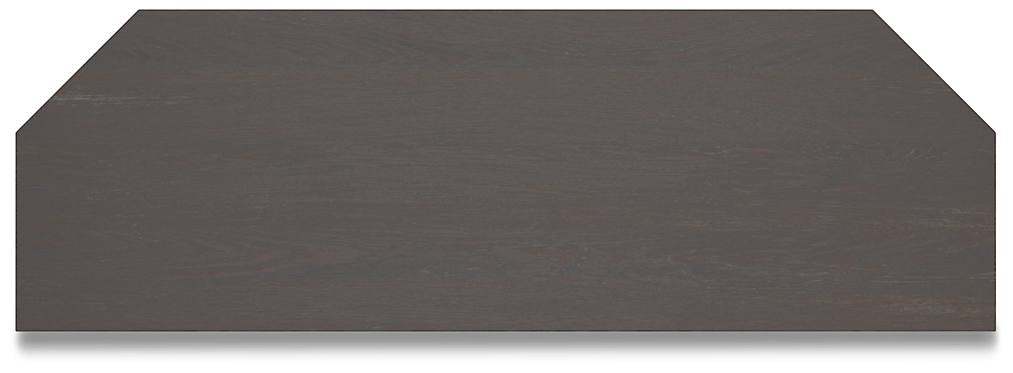 Mueble de TV esquinero/chimenea Dorrinson OPT