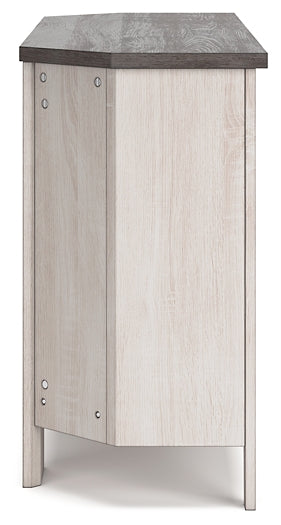 Mueble de TV esquinero/chimenea Dorrinson OPT