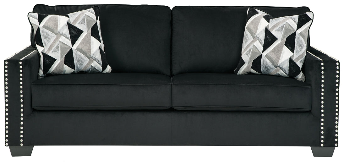 Sofá, loveseat, silla y otomana Gleston