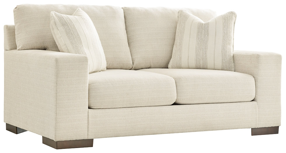 Sofá, loveseat, silla y otomana Maggie