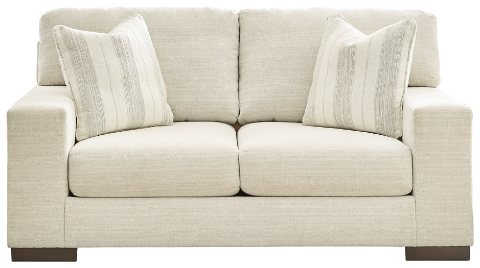 Sofá, loveseat, silla y otomana Maggie