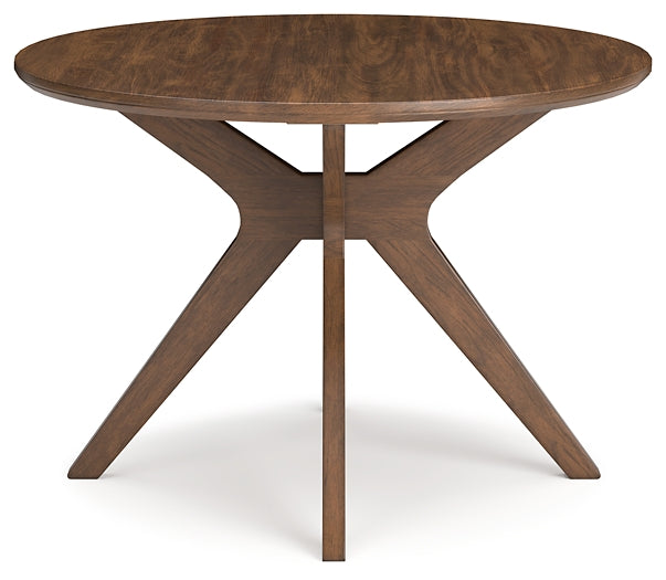 Mesa de comedor redonda Lyncott