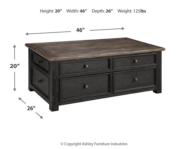Mesa de cóctel elevable Tyler Creek