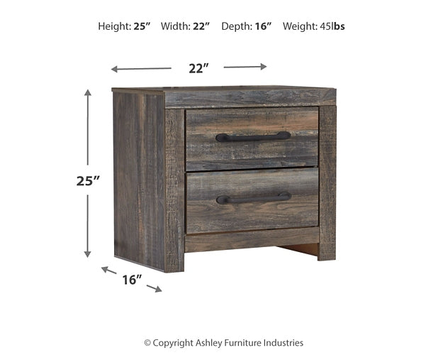 Drystan Bookcase Bed With 4 Storage Drawers With Mirrored Dresser, Chest And Nightstand