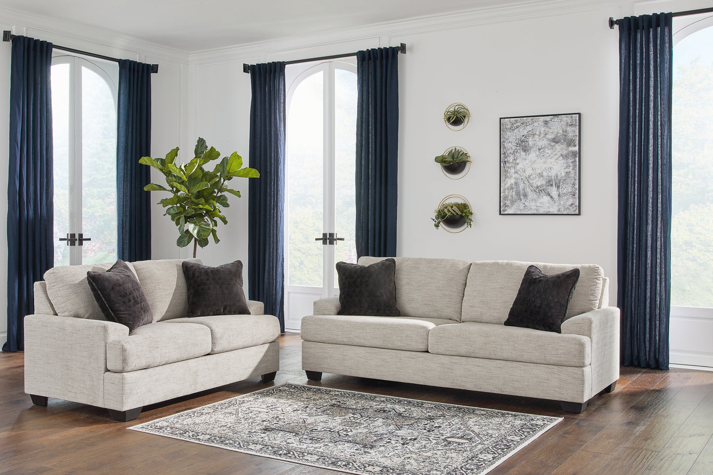 Sofá y loveseat Vayda