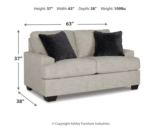 Sofá y loveseat Vayda