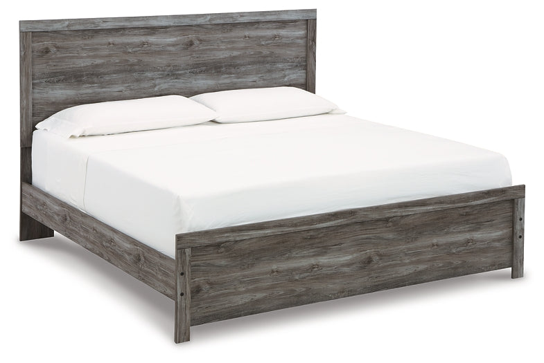 Cama Bronyan con paneles y tocador con espejo