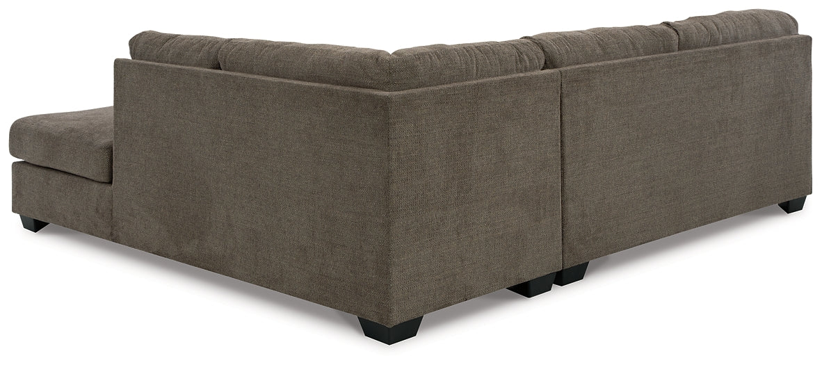 Seccional cama Mahoney de 2 piezas con chaise longue