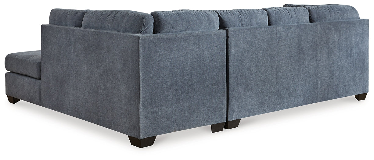 Seccional Marleton de 2 piezas con chaise longue
