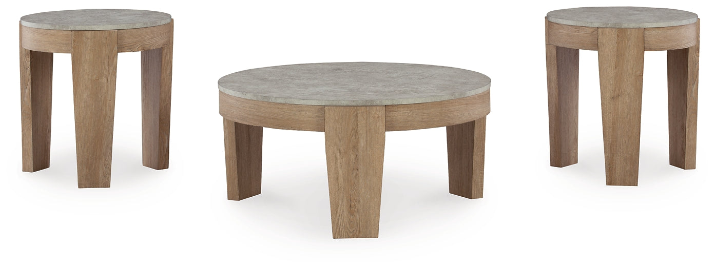 Juego de mesa auxiliar Guystone (3 piezas)