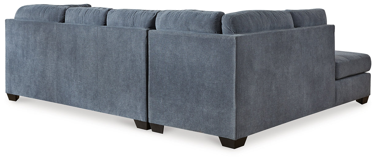 Seccional cama Marleton de 2 piezas con chaise longue